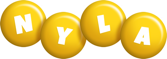 Nyla candy-yellow logo