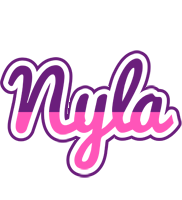 Nyla cheerful logo