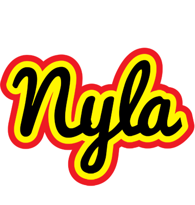 Nyla flaming logo
