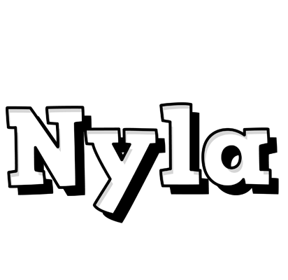 Nyla snowing logo