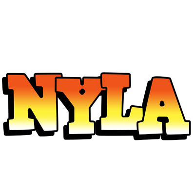 Nyla sunset logo