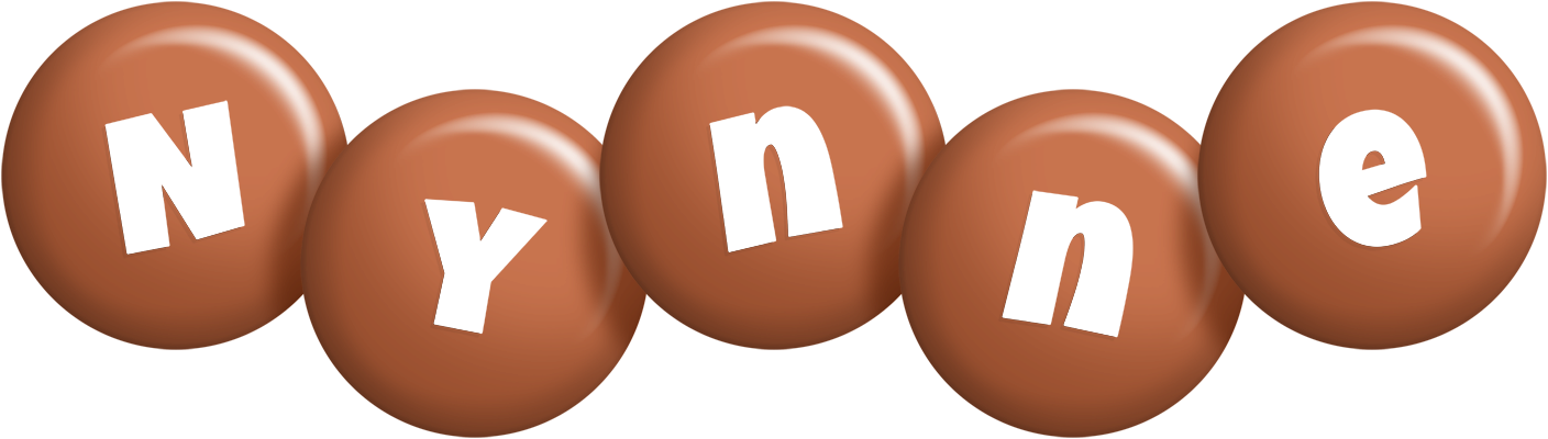 Nynne candy-brown logo