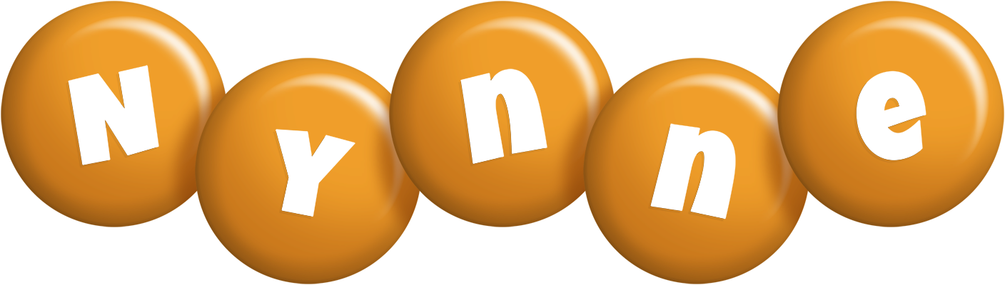 Nynne candy-orange logo
