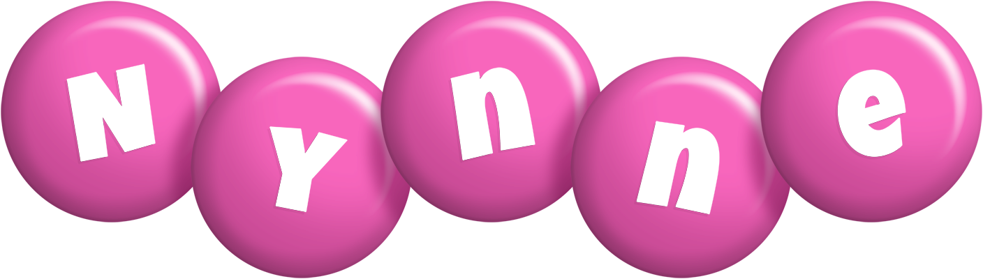 Nynne candy-pink logo