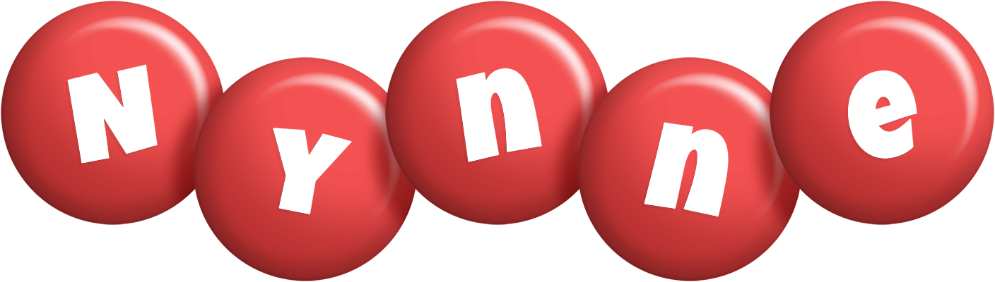 Nynne candy-red logo