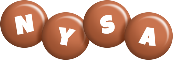 Nysa candy-brown logo