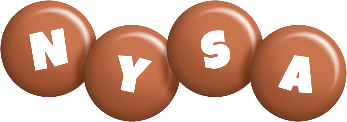 Nysa candy-brown logo