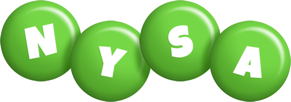 Nysa candy-green logo