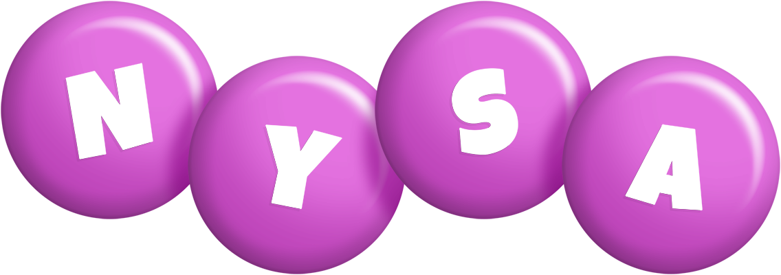 Nysa candy-purple logo