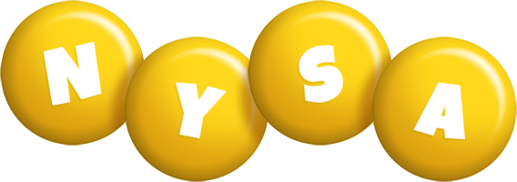 Nysa candy-yellow logo