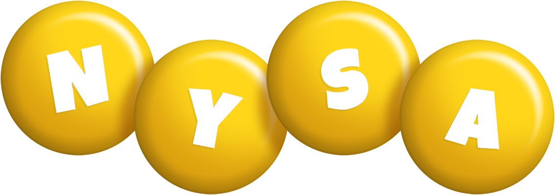 Nysa candy-yellow logo