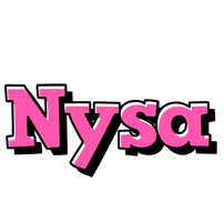 Nysa girlish logo