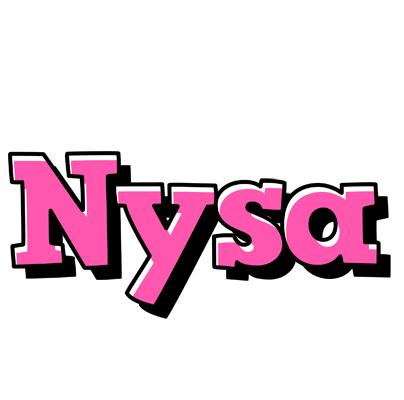 Nysa girlish logo