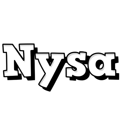Nysa snowing logo