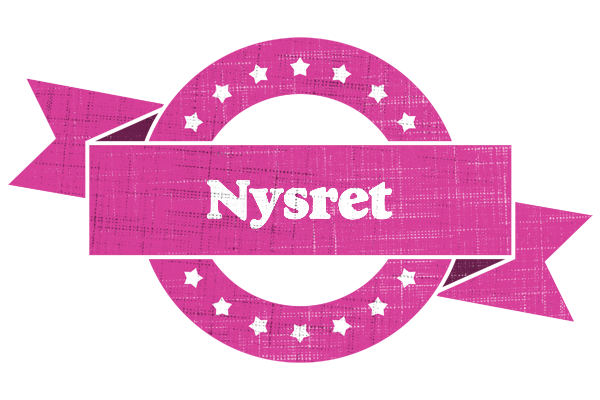Nysret beauty logo