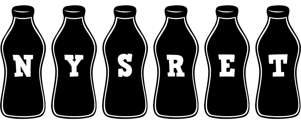 Nysret bottle logo