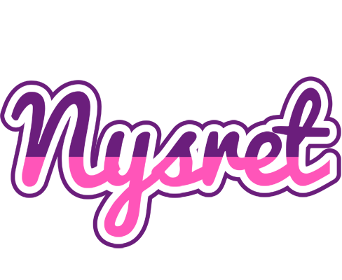 Nysret cheerful logo