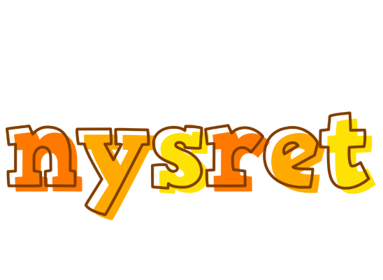 Nysret desert logo