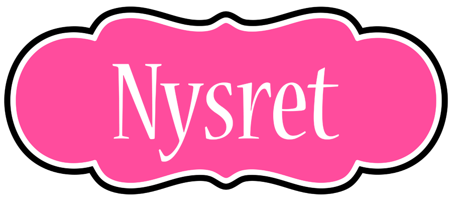 Nysret invitation logo