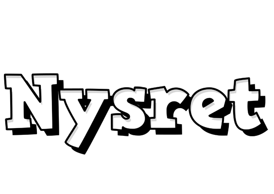Nysret snowing logo