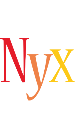 Nyx birthday logo