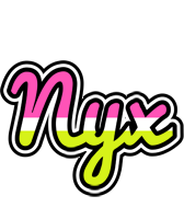 Nyx candies logo