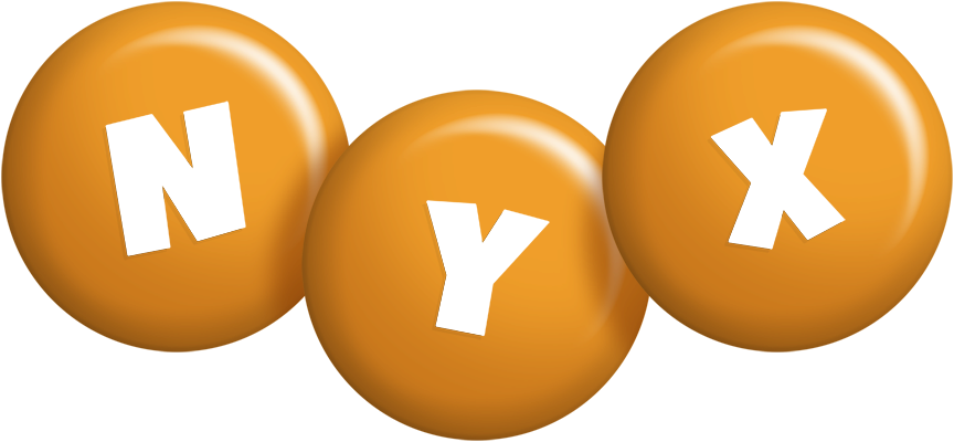 Nyx candy-orange logo