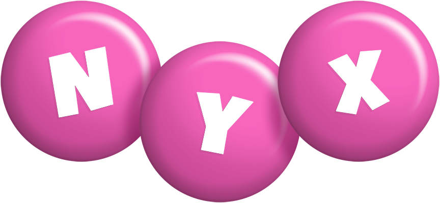 Nyx candy-pink logo