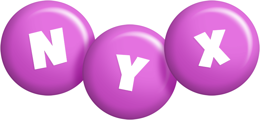 Nyx candy-purple logo