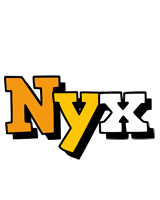 Nyx cartoon logo