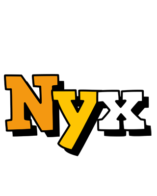 Nyx cartoon logo