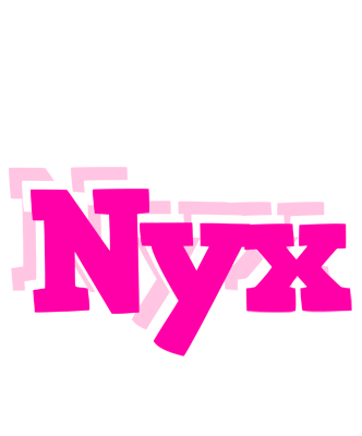 Nyx dancing logo