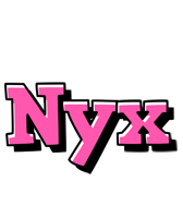 Nyx girlish logo