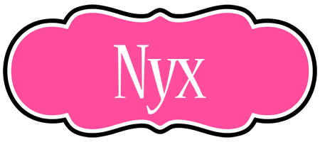 Nyx invitation logo