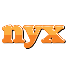 Nyx orange logo