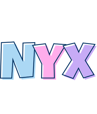 Nyx pastel logo