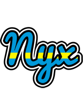 Nyx sweden logo