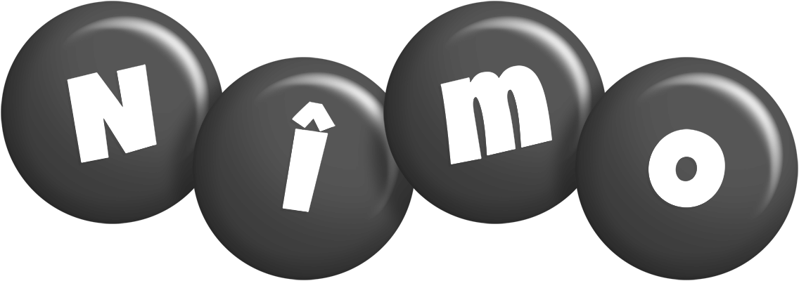 Nîmo candy-black logo