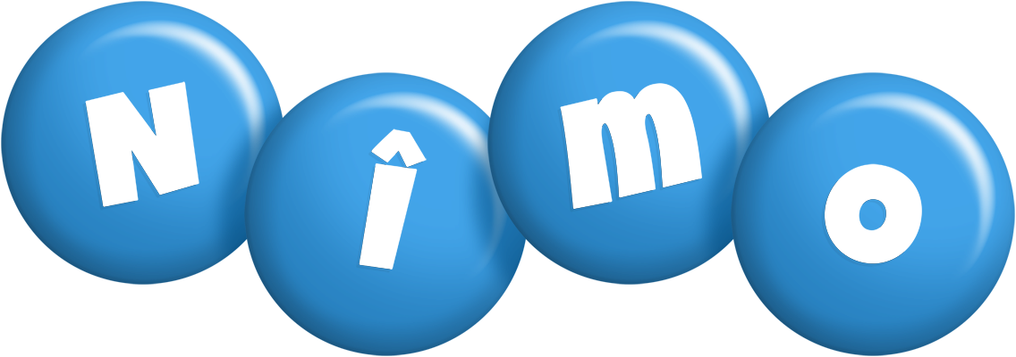 Nîmo candy-blue logo