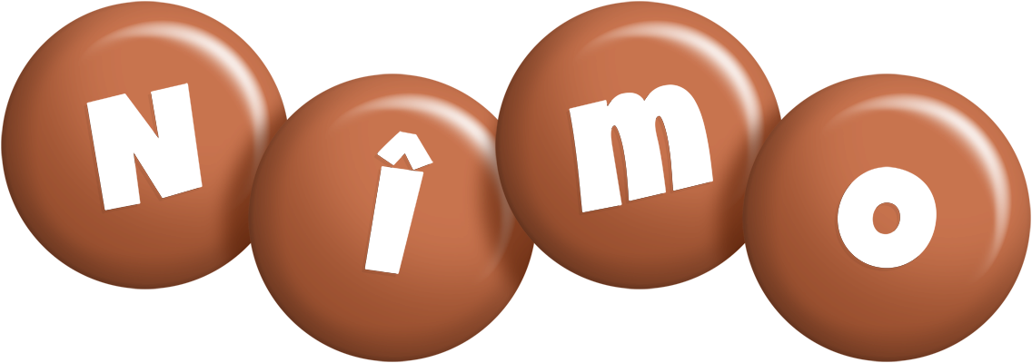 Nîmo candy-brown logo