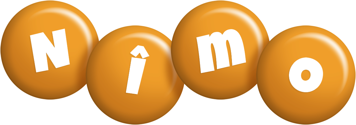 Nîmo candy-orange logo
