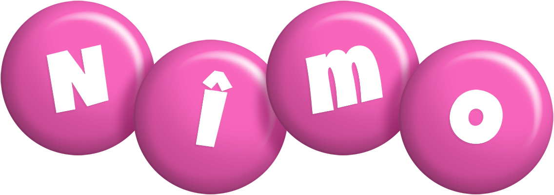 Nîmo candy-pink logo