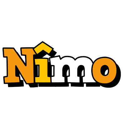 Nîmo cartoon logo