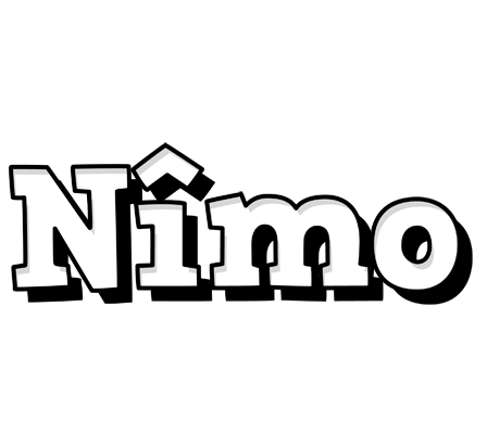 Nîmo snowing logo