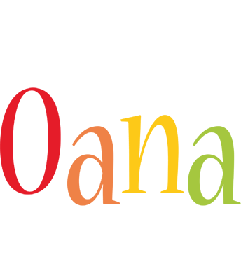 Oana birthday logo