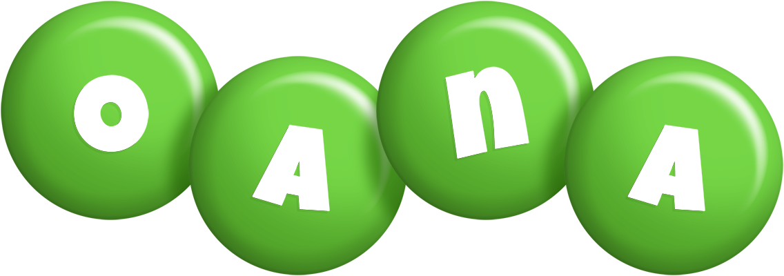 Oana candy-green logo