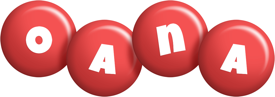 Oana candy-red logo