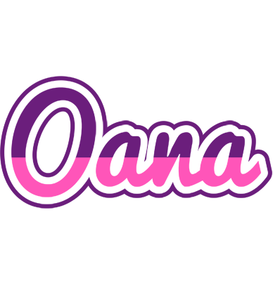 Oana cheerful logo