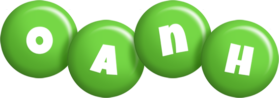 Oanh candy-green logo