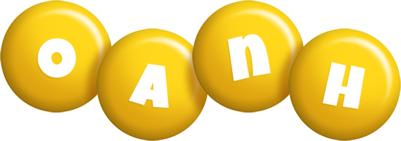Oanh candy-yellow logo